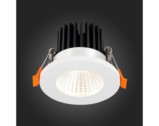 ST704.548.10 Св-к встр. Белый LED 1*10W 4000K 900Lm Ra>90 38° IP20 D80xH60 170-240V