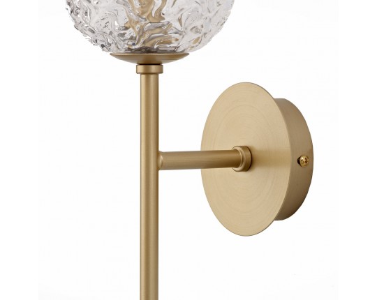 SL1152.201.01 Светильник настенный ST-Luce Золотистый/Прозрачный G9 LED 1*5W