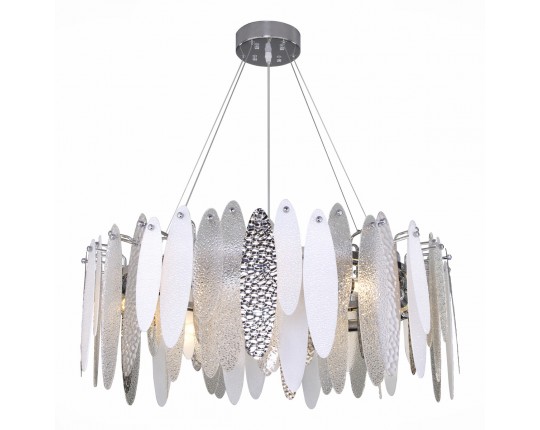 SL1224.103.10 Люстра подвесная ST-Luce Хром/Прозрачный, Белый E14 10*60W
