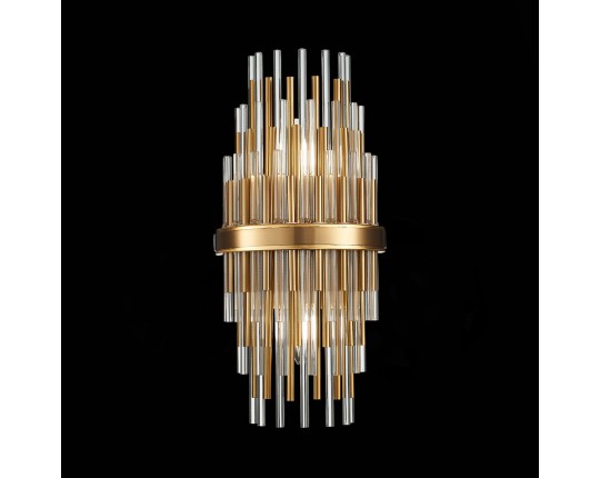 SL1628.301.02 Бра ST-Luce Латунь/Прозрачный, Латунь E14 2*40W