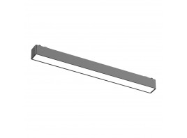 ST674.436.15 Магнитный трековый светильник Черный LED 1*10W 3000K 530Lm Ra>90 IP20 L315xW26xH24 48V