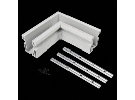 ST003.579.01 Угол-соединитель для профиля SKYLINE 48 с демпф. системой ST-Luce Белый