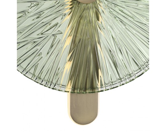 SL6141.323.01 Светильник подвесной ST-Luce бронза/зелёный LED 1*11W 4000K