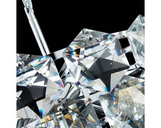 SL1631.103.06 Люстра подвесная ST-Luce Хром/Прозрачный E14 6*40W