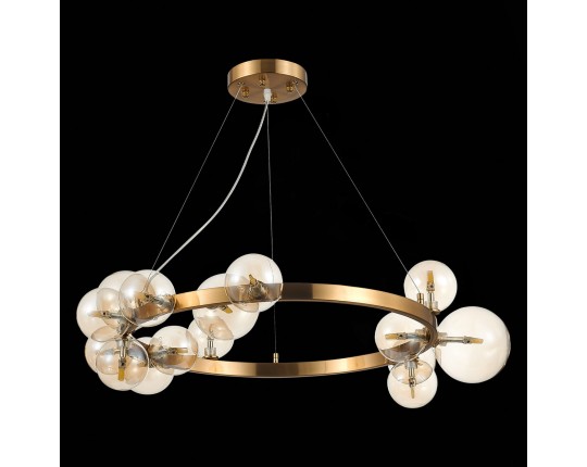 SL1165.303.15 Светильник подвесной ST-Luce Бронза/Коньячный G4 15*5W