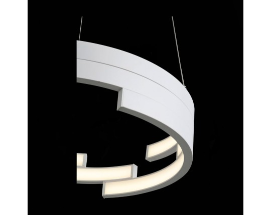 SL963.503.01 Люстра подвесная ST-Luce Белый/Белый LED 1*45W 4000K