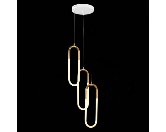 SL1579.303.03 Светильник подвесной ST-Luce Латунь/Латунь, Белый LED 3*14W 3000K