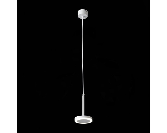 ST104.503.06 Светильник подвесной Белый LED 1*6W 3000K 468Lm Ra>80 120° IP20 D112xH184 170-240V