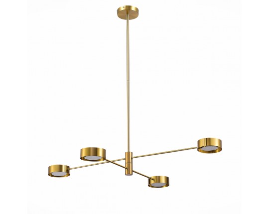 SL6504.302.04 Светильник потолочный ST-Luce Латунь/Латунь LED 4*5W 3000K