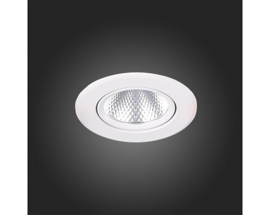 ST211.548.08.36 Св-к встр. Белый LED 1*8W 4000K 640Lm Ra80 36° IP20 D86xH50 220-240V