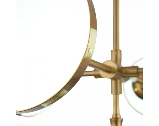 SL1157.303.05 Светильник потолочный ST-Luce Бронза/Белый E14 5*40W