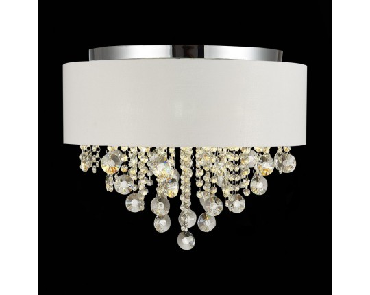 SL1350.502.06 Светильник потолочный ST-Luce Хром/Белый, Золотистый, Прозрачный E14 6*40W