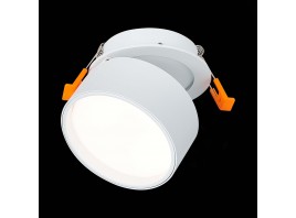 ST651.548.09 Встраиваемый поворотный светильник Белый LED 1*9W 4000K 720Lm Ra>90 120° IP20 D85xH68 1