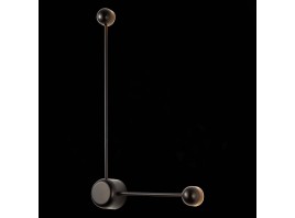 SL6003.401.02 Светильник настенный ST-Luce Черный/Черный LED 2*4W 4000K