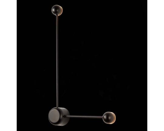 SL6003.401.02 Светильник настенный ST-Luce Черный/Черный LED 2*4W 4000K