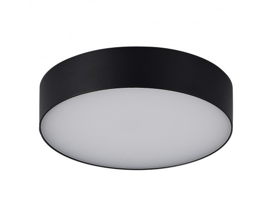 SL9518.402.01 Светильник уличный потолочный ST-Luce черный/белый LED 1*20W 3000K/4000K/5000K