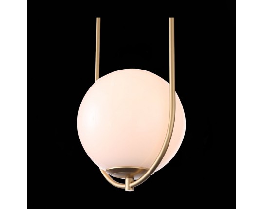SL1118.203.01 Светильник подвесной ST-Luce Золотистый/Белый E27 1*40W