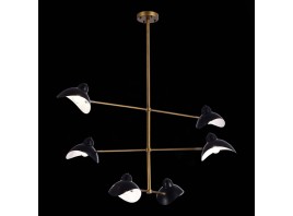 SL1801.303.06 Люстра потолочная ST-Luce Античная бронза/Черный E14 6*60W