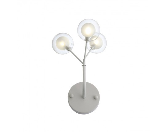 SL376.501.03 Бра ST-Luce Белый/Белый,Прозрачный G4 LED 3*2W