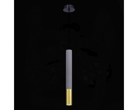 ST154.703.01 Светильник подвесной Серый GU10 1*5W IP20 D55xH410 180-240V Без ламп