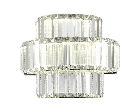 SL1622.111.01 Светильник настенный ST-Luce Хром/Прозрачный LED 1*21W 4000K