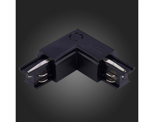 ST030.409.15R Угловой токоподвод правый для трехфазного шинопровода ST-Luce Черный
