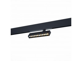 ST656.436.09 Св-к трек. Черный LED 1*9W 3000K 700Lm Ra>90 24 IP20 L220xW25xH105 220V