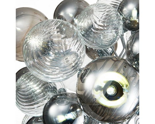 SL1124.103.29 Люстра подвесная ST-Luce Хром/Дымчатый, Прозрачный G9 29*5W 4000K