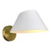 SLE1253-311-01 Светильник настенный Латунь/Белый E14 1*60W