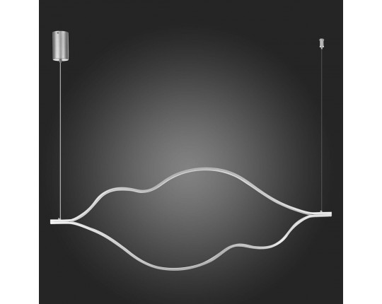 SL6106.103.65 Светильник подвесной ST-Luce Никель/Белый LED 1*65W 4000K