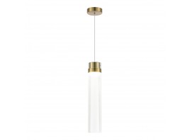 SL6236.303.01 Светильник подвесной ST-Luce Латунь/Прозрачный LED 1*12W 4000K