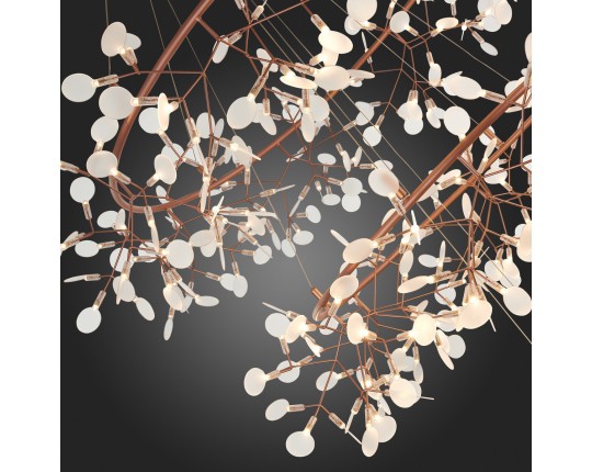 SL379.203.486 Люстра подвесная ST-Luce Медный/Белый LED 486*0,5W 3500K  (из 3-х коробок)