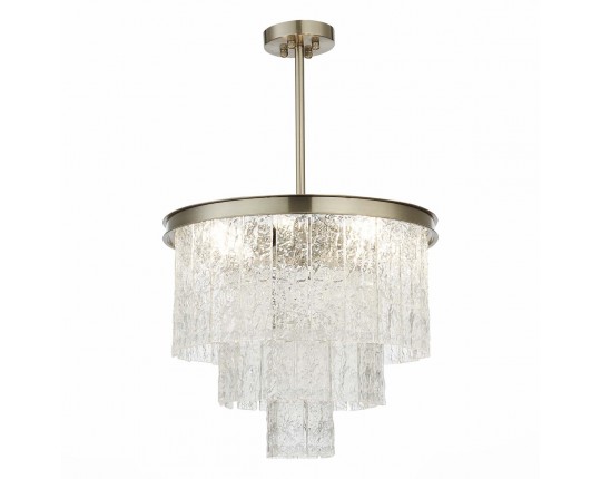 SL1230.102.06 Люстра потолочная ST-Luce Никель/Прозрачный E14 6*60W