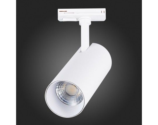 ST350.536.15.36 Св-к трек. Белый LED 1*15W 3000K 1 350Lm Ra≥80 36° IP20 L158xW65xH193 100-240V