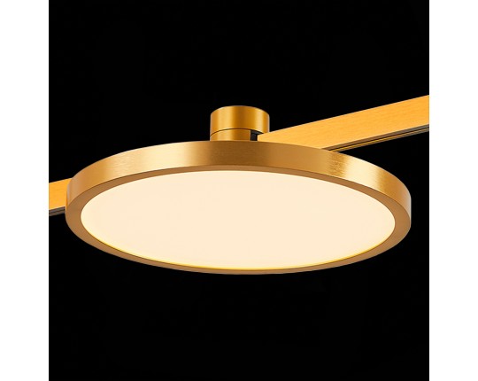 ST818.206.12 Магнитный трековый светильник FARM Золотистый LED 1*10W 3000K 520Lm Ra80 120 IP20 D168x