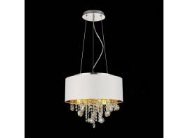 SL1350.503.04 Светильник подвесной ST-Luce Хром/Белый, Золотистый, Прозрачный E14 4*40W