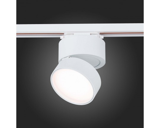 ST651.536.14 Св-к трек. Белый LED 1*14W 3000K 1 100Lm Ra>90 120° IP20 D104xH128 170-240VV
