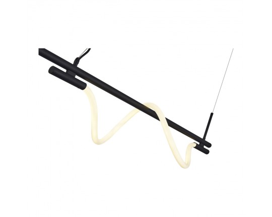 SL6118.403.03 Светильник подвесной ST-Luce Черный/Черный LED 2+1*3+11W 4000K