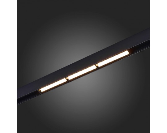 ST804.436.18 Магнитный трековый светильник Черный LED 1*18W 3000K 1 000Lm Ra>90 120° IP20 L330xW22xH