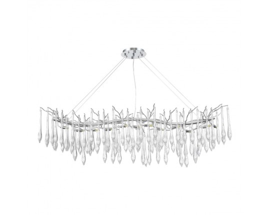 SL1660.113.12 Светильник подвесной ST-Luce Хром/Хром, Прозрачный G9 12*5W 4000K