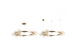 SL1165.303.24 Светильник подвесной ST-Luce Бронза/Коньячный G4 24*5W