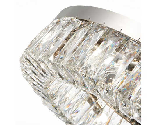 SL1226.102.08 Люстра потолочная ST-Luce Никель/Прозрачный E14 8*40W