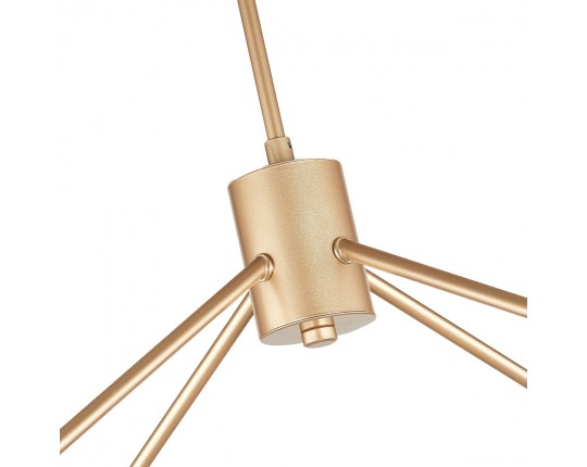 SLE155902-08 Светильник потолочный Золотистый/Белый E14 8*40W