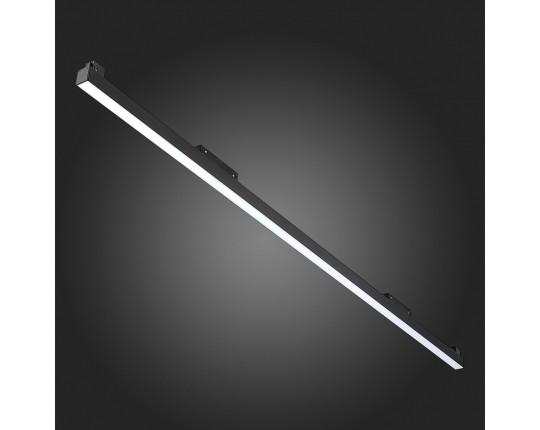 ST360.436.40 Магнитный трековый светильник Черный LED 1*40W 3000K 2 600Lm Ra>90 120 IP20 L1 206xW22x