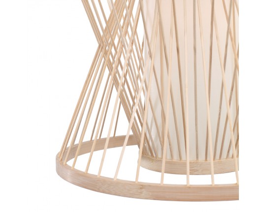 SL6241.503.01 Светильник подвесной ST-Luce Древесный/Белый E27 1*40W