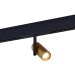 ST808.236.08 Магнитный трековый светильник Золотистый LED 1*8W 3000K 550Lm Ra>90 36° IP20 D42xH135 4
