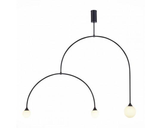 SL1187.403.03 Светильник подвесной ST-Luce Черный/Белый G9 3*5W 4000K