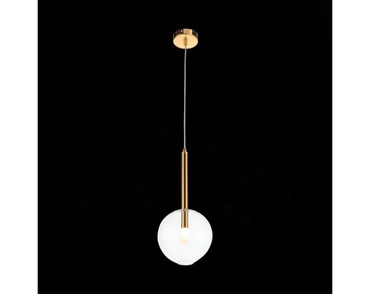 SL1054.203.01 Светильник подвесной ST-Luce Золотистый/Прозрачный G9 1*5W