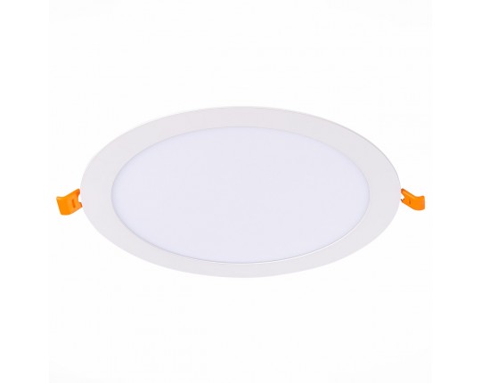 ST209.538.18 Св-к встр. Белый LED 1*18W 3000K 1 296Lm Ra80 110° IP20 D225xH8 90-265V