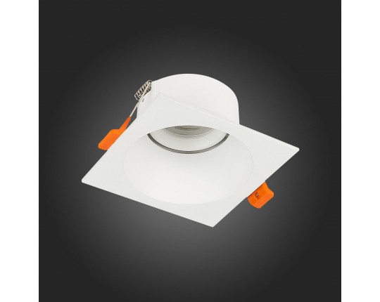 ST207.518.01 Св-к встр. Белый GU10 1*50W  L103xW103xH52 220V Без ламп